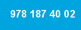 978 187 40 02